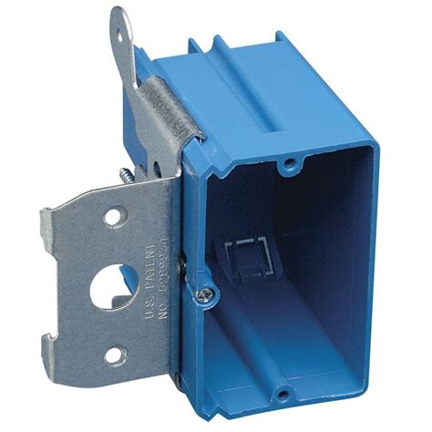 carlon boxes for steel studs|carlon non metal box.